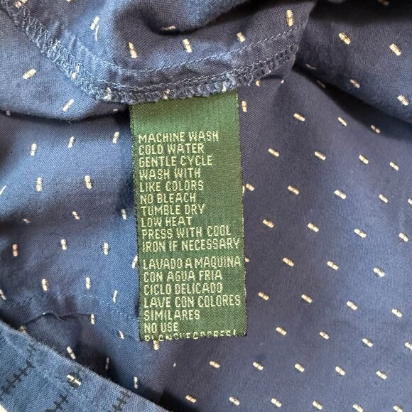 Lauren Ralph Lauren Women's Sleeveless Button-Down Size 8‎ - Picture 11 of 11